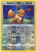 130/185 Eevee Common Reverse Holo Vivid Voltage Single Card