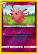 133/214 Clefable Rare Reverse Holo Unbroken Bonds