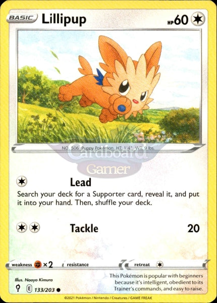 133/203 Lillipup Evolving Skies Single Card