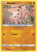133/264 Mankey Common Fusion Strike Single Card