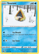 034/172 Snorunt Common Brilliant Stars Pokemon TCG