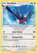 134/185 Swellow Uncommon Vivid Voltage Single Card
