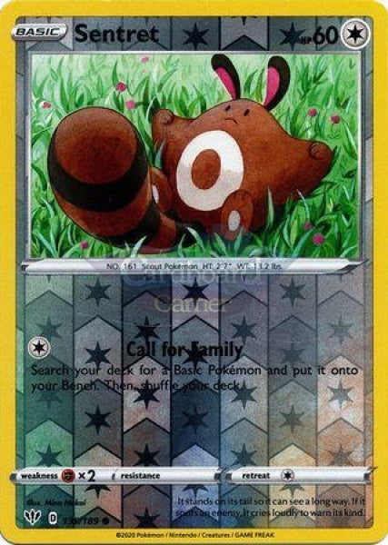 135/189 Sentret Common Reverse Holo Darkness Ablaze Single Card