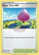 135/198 Dyna Tree Hill Uncommon Chilling Reign Single Card