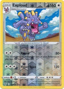 137/185 Exploud Rare Reverse Holo Vivid Voltage Single Card