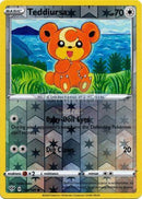 138/189 Teddiursa Common Reverse Holo Darkness Ablaze Single Card