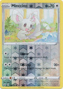 145/202 Minccino Common Reverse Holo Sword & Shield