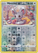 146/202 Minccino Common Reverse Holo Sword & Shield