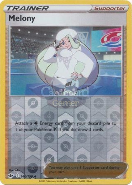 146/198 Melony Uncommon Reverse Holo Chilling Reign Single Card