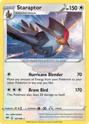 147/189 Staraptor Rare Darkness Ablaze Single Card