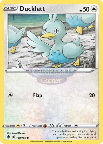 148/189 Ducklett Common Darkness Ablaze Single Card