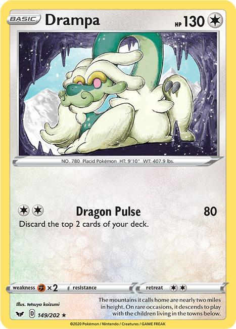 149/202 Drampa Rare Sword & Shield