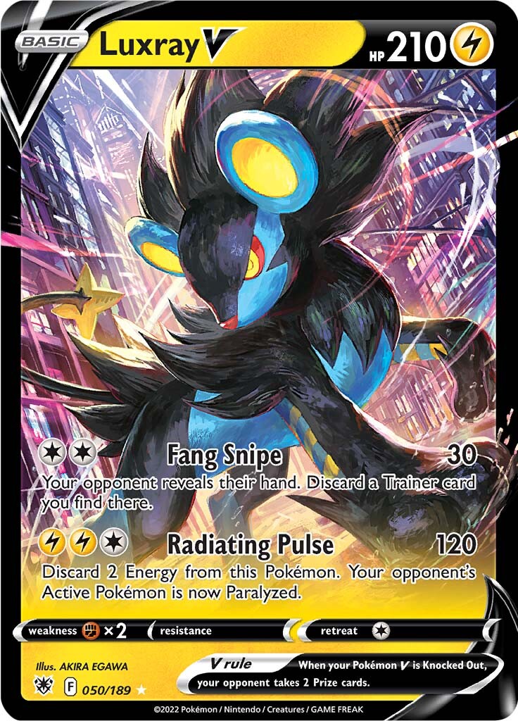 050/189 Luxray V Astral Radiance