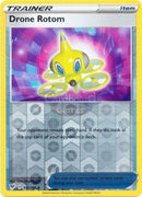 151/185 Drone Rotom Trainer Uncommon Reverse Holo Vivid Voltage Single Card