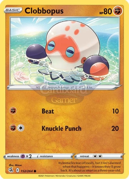 152/264 Clobbopus Common Fusion Strike Single Card
