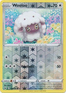 153/202 Wooloo Common Reverse Holo Sword & Shield