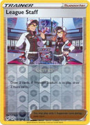 153/185 League Staff Trainer Uncommon Reverse Holo Vivid Voltage Single Card