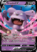 057/172 Granbull V Ultra Rare Brilliant Stars Pokemon TCG