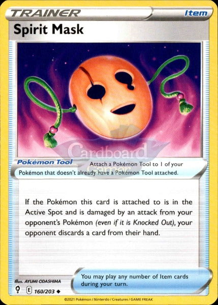 160/203 Spirit Mask Evolving Skies Single Card