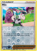 161/192 Milo Trainer Uncommon Reverse Holo Rebel Clash