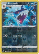 163/264 Sharpedo Uncommon Reverse Holo Fusion Strike Single Card