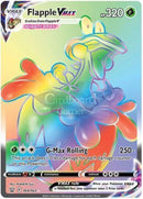 164/163 Flapple Vmax Hyper Rare Battle Styles Single Card