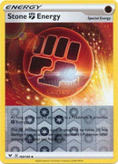 164/185 Stone Fighting Energy Trainer Uncommon Reverse Holo Vivid Voltage Single Card