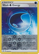 165/185 Wash Water Energy Trainer Uncommon Reverse Holo Vivid Voltage Single Card