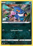 165/264 Croagunk Common Fusion Strike Single Card