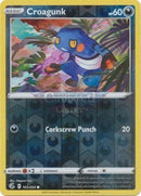 165/264 Croagunk Common Reverse Holo Fusion Strike Single Card