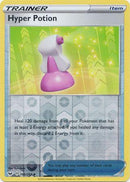 166/202 Hyper Potion Trainer Uncommon Reverse Holo Sword & Shield