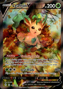 167/203 Leafeon V Alternate Art Evolving Skies Single Card