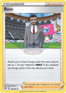 168/189 Rose Trainer Uncommon Darkness Ablaze Single Card