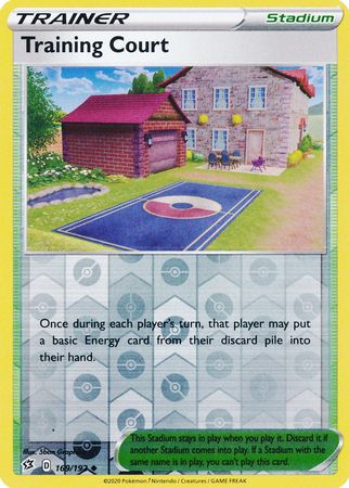 169/192 Training Court Trainer Uncommon Reverse Holo Rebel Clash