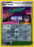 169/189 Rose Tower Trainer Uncommon Reverse Holo Darkness Ablaze Single Card