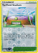 170/192 Turffield Stadium Trainer Uncommon Reverse Holo Rebel Clash