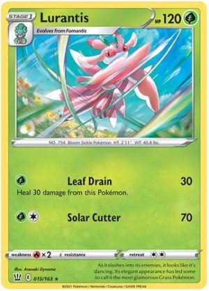 015/163 Lurantis Rare Battle Styles