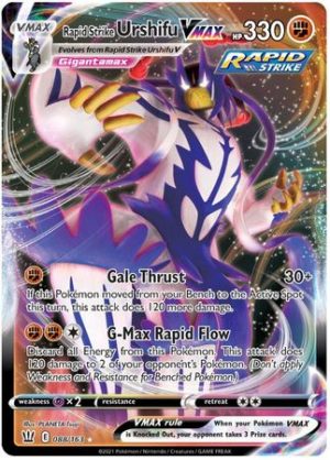 088/163 Rapid Strike Urshifu VMAX Ultra Rare Battle Styles