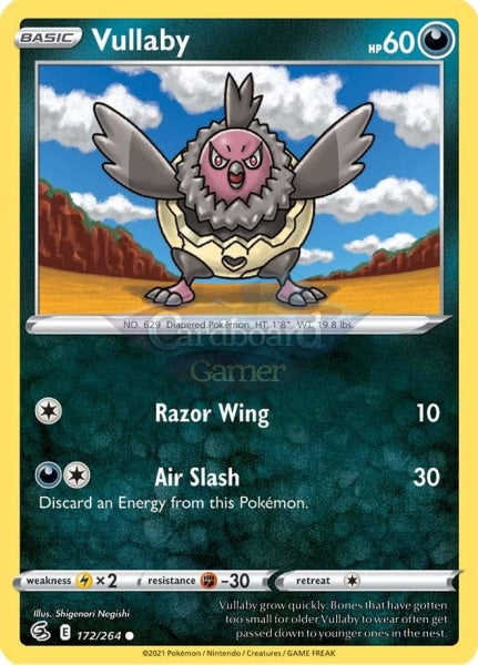 172/264 Vullaby Common Fusion Strike Single Card