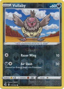 172/264 Vullaby Common Reverse Holo Fusion Strike Single Card