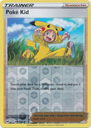 173/202 Poke Kid Trainer Uncommon Reverse Holo Sword & Shield