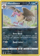 173/264 Mandibuzz Uncommon Reverse Holo Fusion Strike Single Card