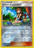 175/214 Green's Exploration Uncommon Trainer Reverse Holo Unbroken Bonds
