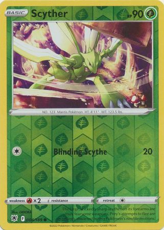 004/189 Scyther Common Reverse Holo Astral Radiance