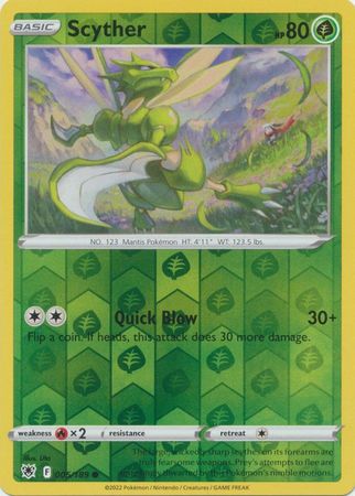 005/189 Scyther Common Reverse Holo Astral Radiance