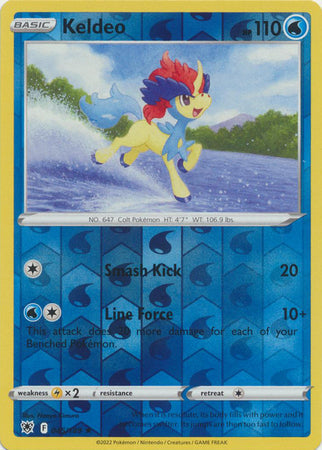 045/189 Keldeo Rare Reverse Holo Astral Radiance