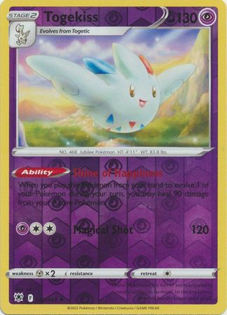 057/189 Togekiss Rare Reverse Holo Astral Radiance