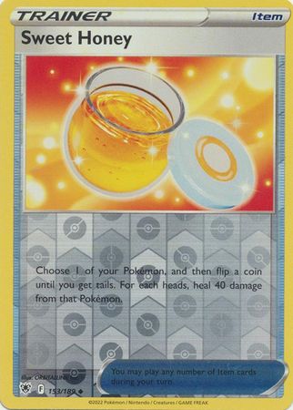 153/189 Sweet Honey Uncommon Reverse Holo Astral Radiance