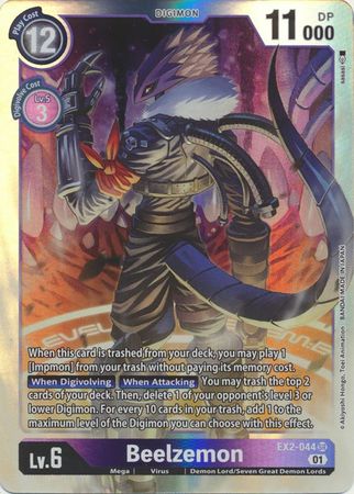 EX02-044 Beelzemon Super Rare