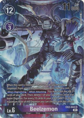 EX02-044 ALTERNATE ART Beelzemon